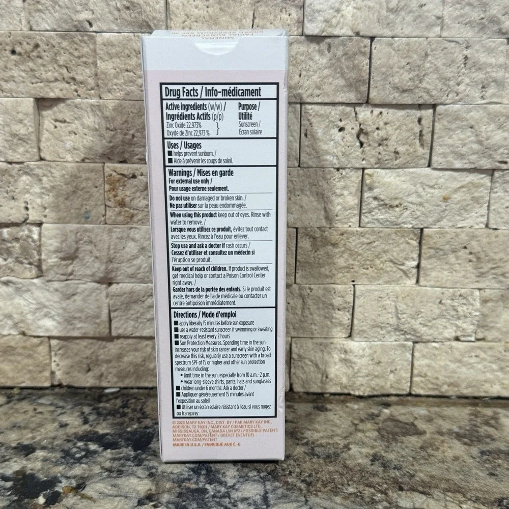 Mary Kay Mineral Facial Sunscreen Broad Spectrum SPF 30‎ 1.7 oz / 48 G NIB